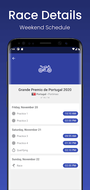 F1 x MotoGP | Agenda & Alerts Screenshot 1