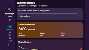 HeatNudge: Outdoor Planner Screenshot 3