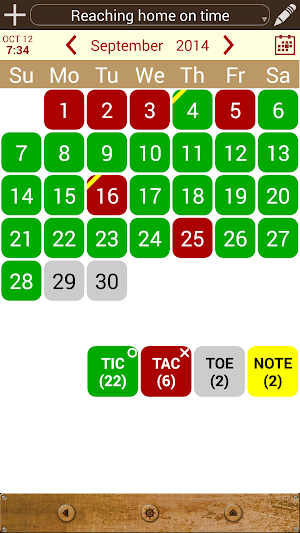 Habit Calendar : Easy Tracker for Habit Streaks. Screenshot 3