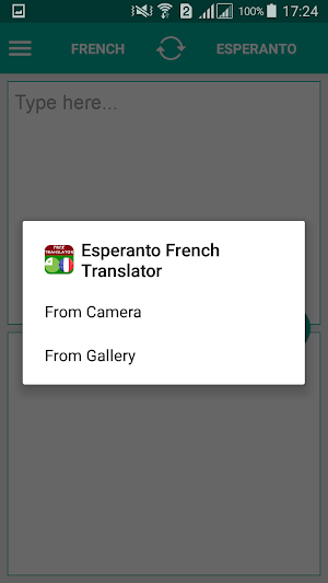 Esperanto French Translator Screenshot 3