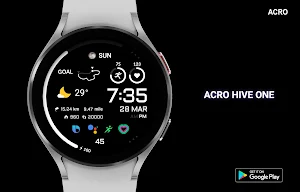 ACRO Hive one watchface Screenshot 1
