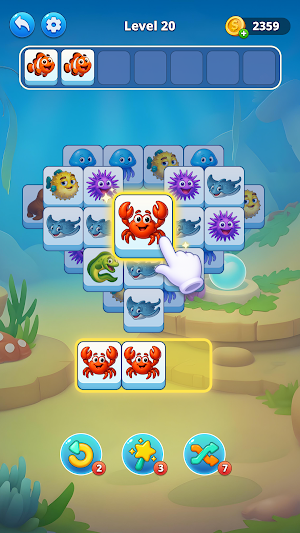 Ocean Tiles: Match Puzzle Screenshot 0