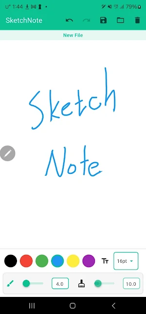 SketchNote Screenshot 1