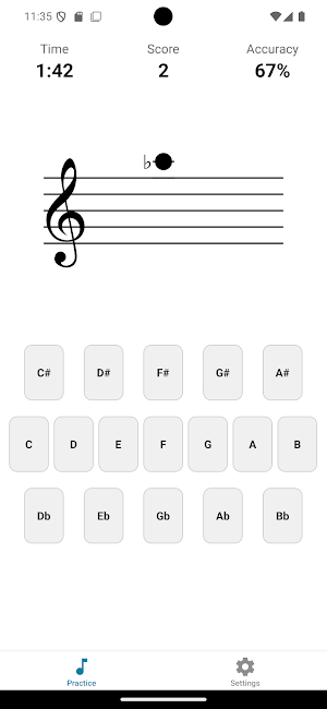Misolfa: Sheet Music Workout Screenshot 0