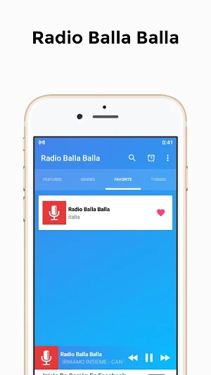 radio balla balla Screenshot 1