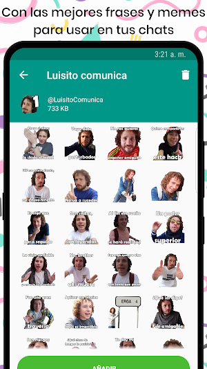 StickersTube - Stickers de Youtubers 📺 Screenshot 3