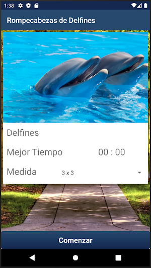 Rompecabezas de Delfines Screenshot 2