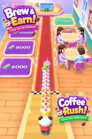 Panda Cafe Master Idle Tycoon Screenshot 3