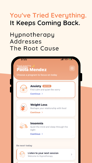 Mochi Zen: RTT Hypnotherapy Screenshot 1