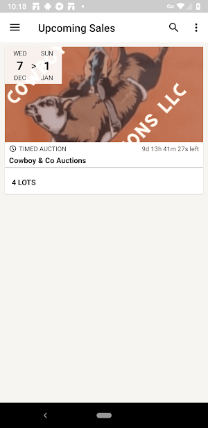 Cowboy & Co Auctions Screenshot 0