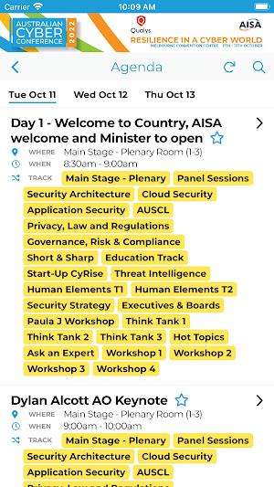 CyberCon Melbourne Screenshot 1