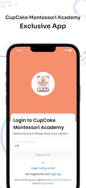 CupCake Montessori Academy Screenshot 0