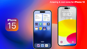 iPhone 15 pro max Launcher iOS Screenshot 2