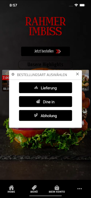 Rahmer Imbiss Screenshot 1