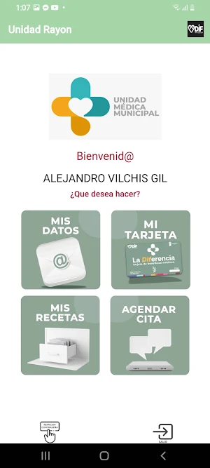 unidad medica rayon Screenshot 2