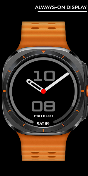 Night ver 72 - watch face Screenshot 2