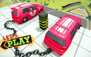 Chained Car Crash Beam Drive: Accident Simulator Screenshot 0