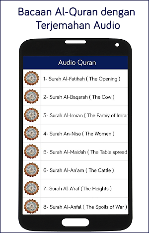 Al Quran Bahasa Melayu MP3 - Terjemahan Al Quran Screenshot 3