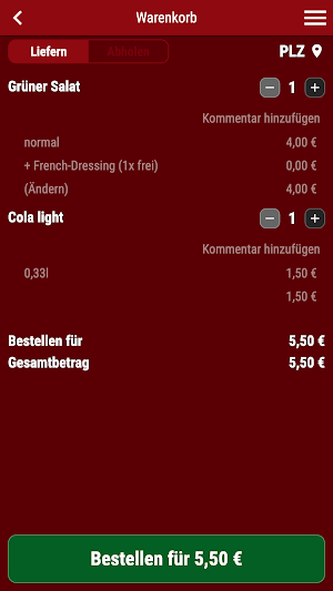 Bollywood Curry Haus Screenshot 1
