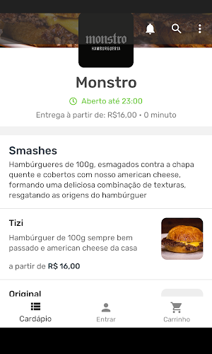 Monstro Hamburgueria Screenshot 1