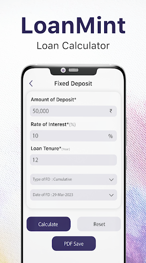 LoanMint : Loan EMI Calculator Screenshot 0