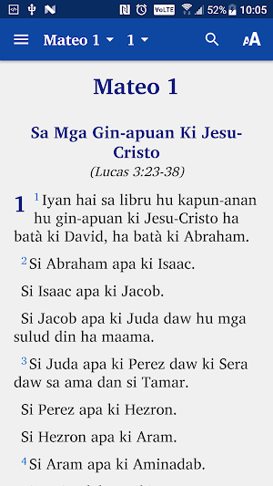 Higaonon Bible Screenshot 0