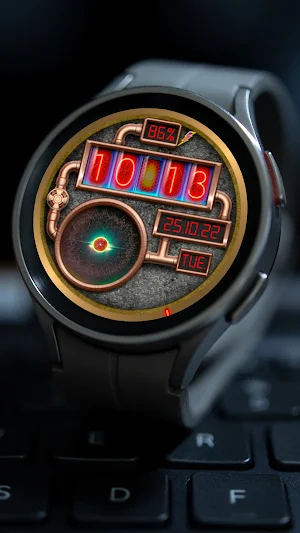 Retro NIXIE GWX03 Watch face Screenshot 2