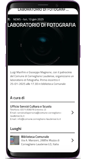 MyCorneglianoLaudense Screenshot 3
