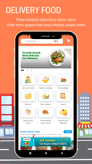 Tobaba - Ojek & Food Delivery Screenshot 1