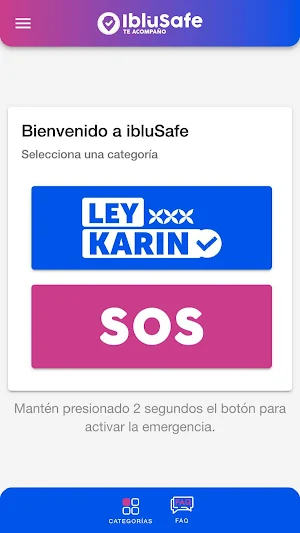 ibluSafe Screenshot 1