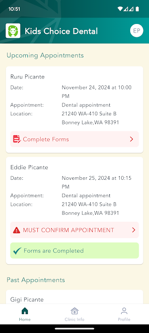 HelloPatient Screenshot 1