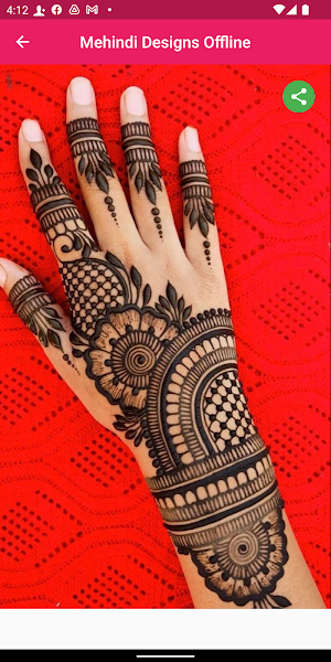 Mehindi Designs Offline Screenshot 3