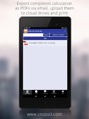 Oilfield Pipe Volume app Screenshot 3
