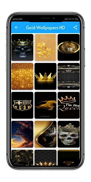 Gold Wallpaper Screenshot 2