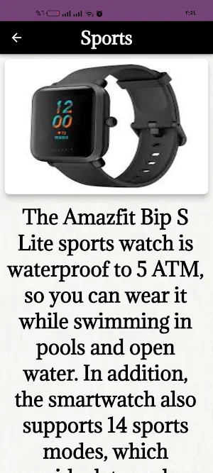 Amazfit Bip S Lite guide Screenshot 3