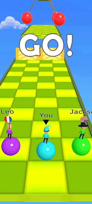 Bubble Race 3D Screenshot 0
