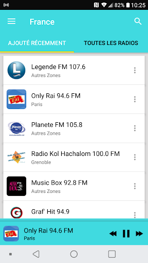 Radio France - direct radios Screenshot 0