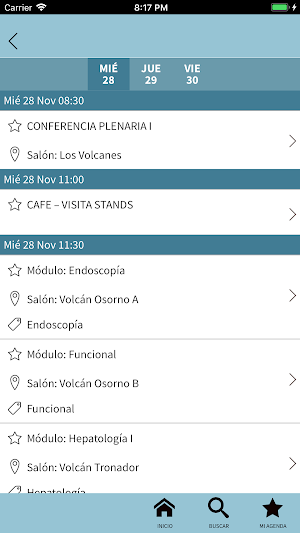XLV CONGRESO GASTROENTEROLOGÍA Screenshot 1