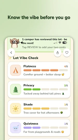 PitchPeek: Ontario Campsites Screenshot 1