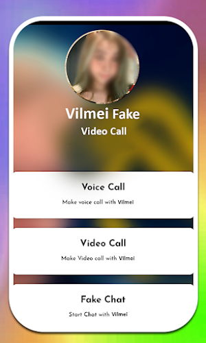 Vilmei Panggilan Palsu call Screenshot 1