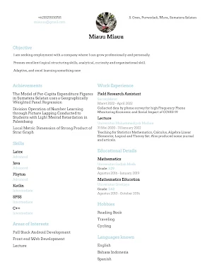 Resume Maker - CV Builder Screenshot 0