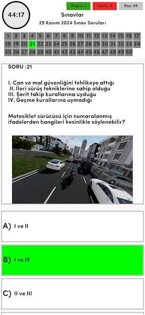 Ehliyet Sınav Soruları Videolu Screenshot 1
