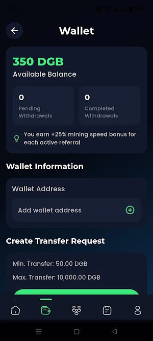 DGB Network Screenshot 1