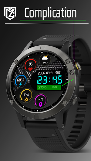 Digital Watch Face Screenshot 2