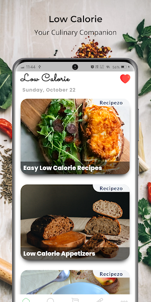 Low Calorie Recipes Screenshot 0
