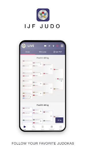 IJF Judo Screenshot 3