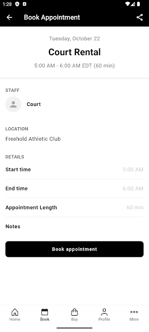 Freehold Athletic Club Screenshot 2