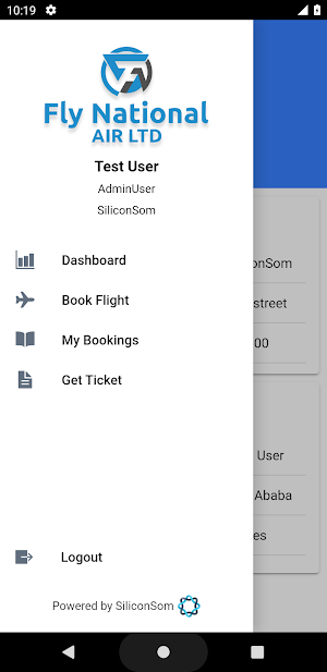 Fly National Air Ltd Screenshot 1