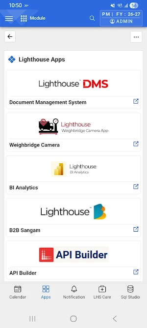 Lighthouse ERP V2 Screenshot 0