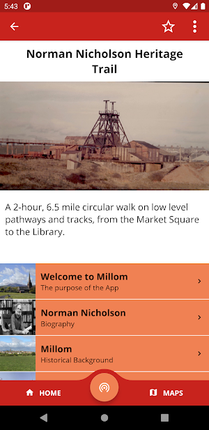 Norman Nicholson’s Millom Screenshot 2